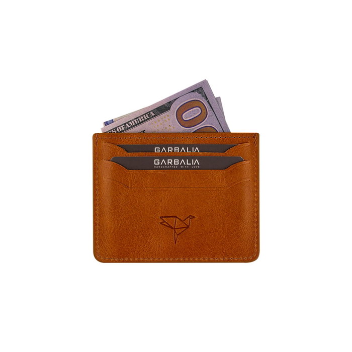 Zoozie Bags Cartera Unisex en Mostaza de Cuero Genuino Zoozie Bags Cartera Unisex en Mostaza de Cuero Genuino